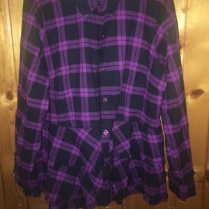 Joan Rivers Plaid Flannel